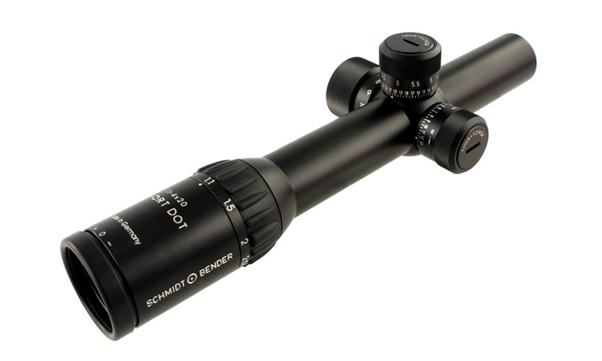 PMⅡ 1.1-4×20mm SHORT DOT | PMⅡ | シュミット&ベンダー・Schmidt & Bender | スコープ | 北斗商事